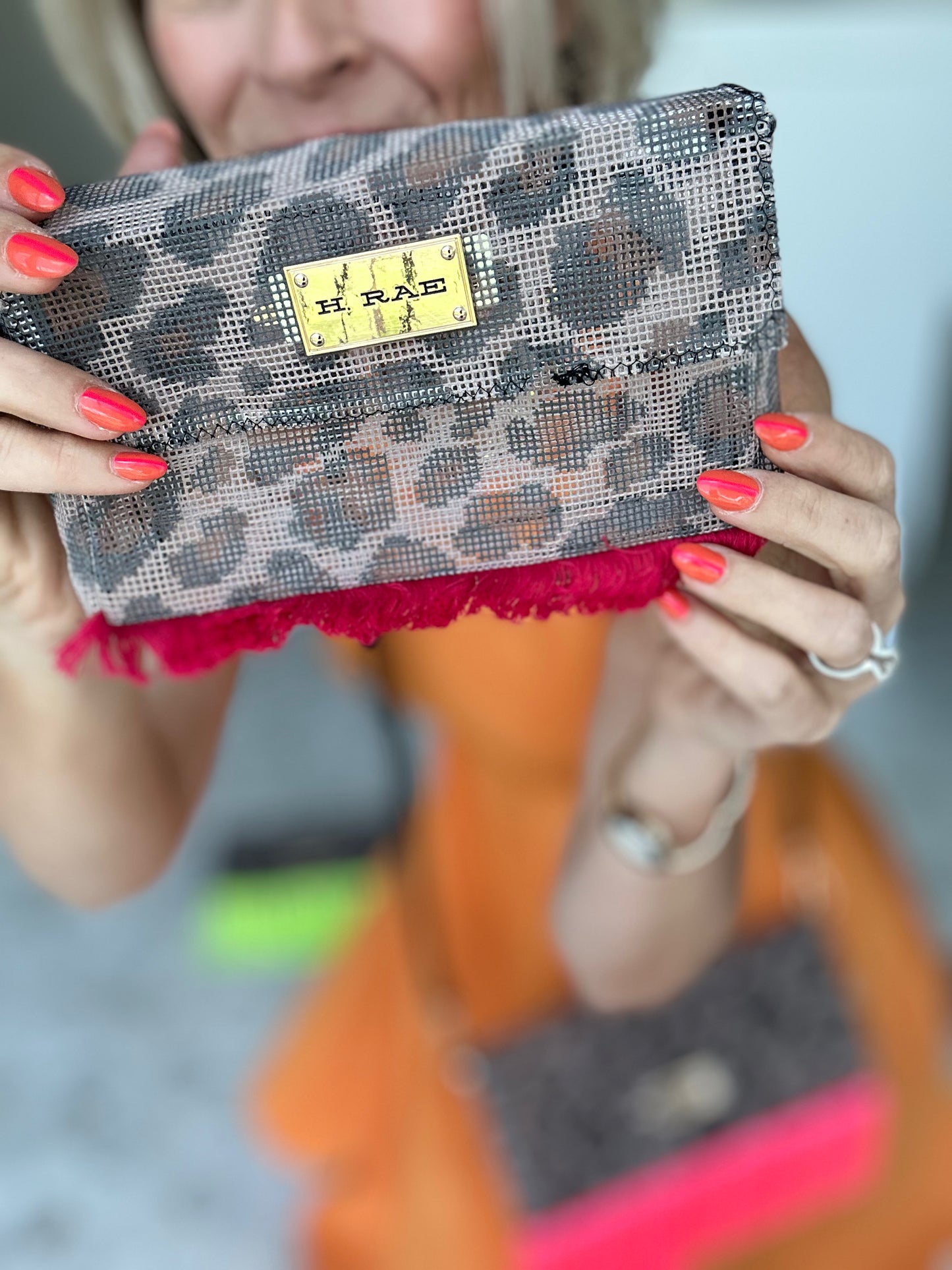 Wearable WIP: Leopard Poppy