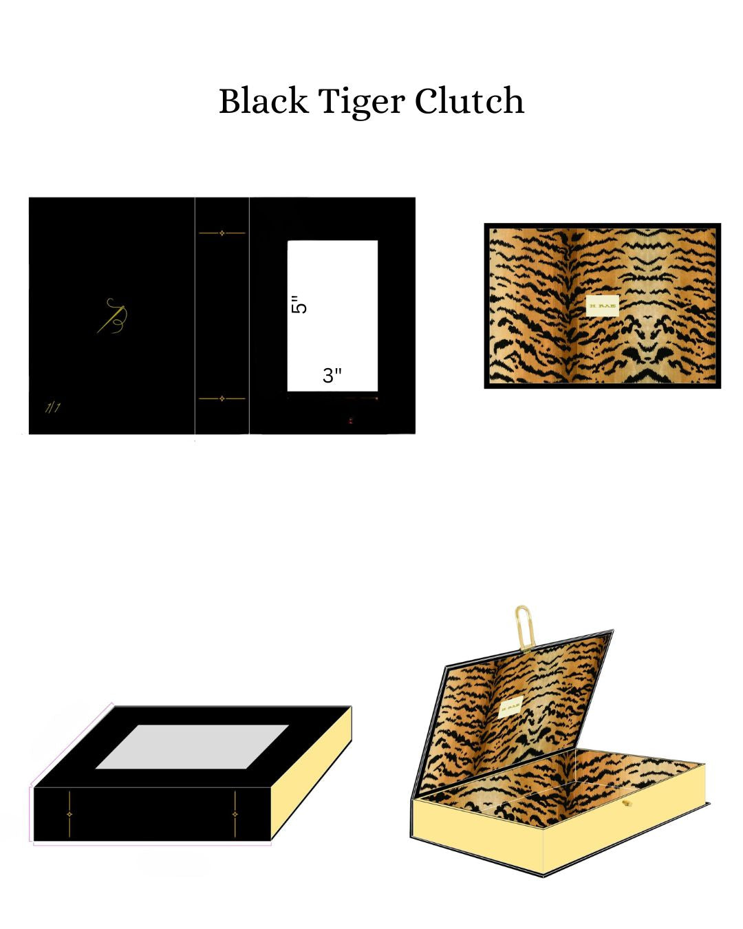 Black Tiger Clutch