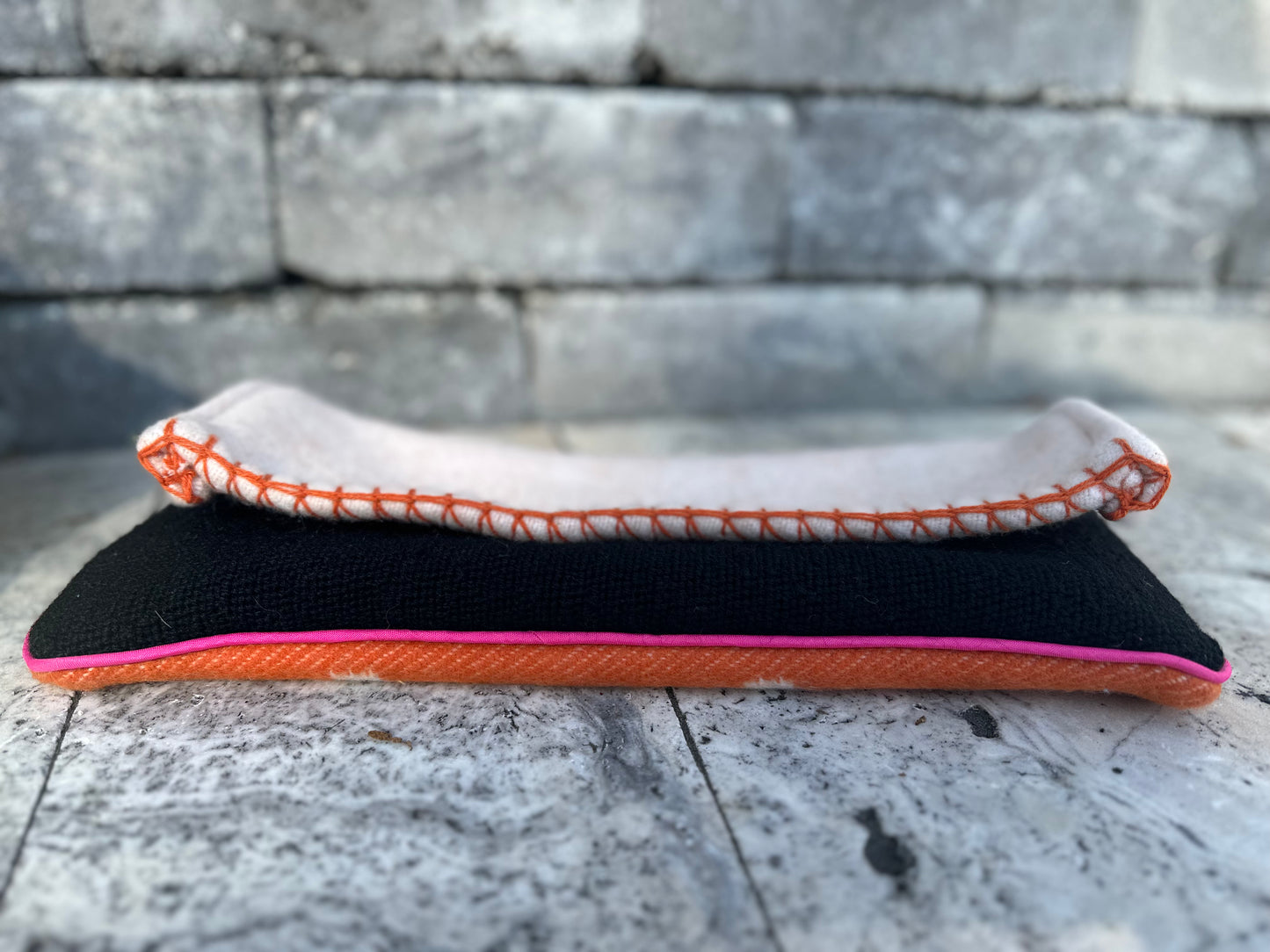 Blanket Needlepoint Clutch