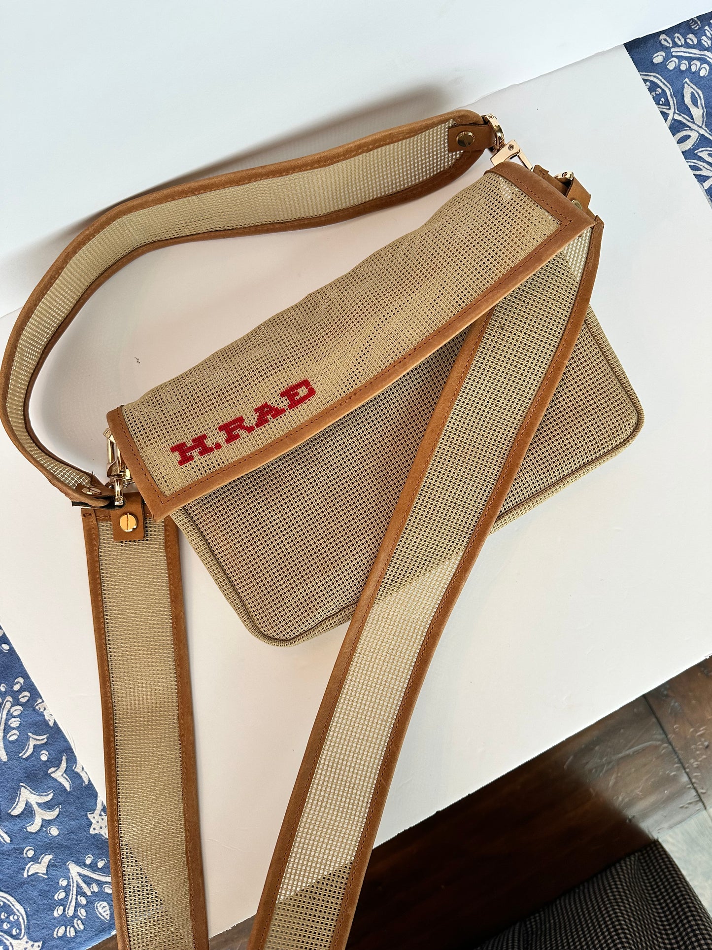 Ready to Stitch Needlepoint Handbag
