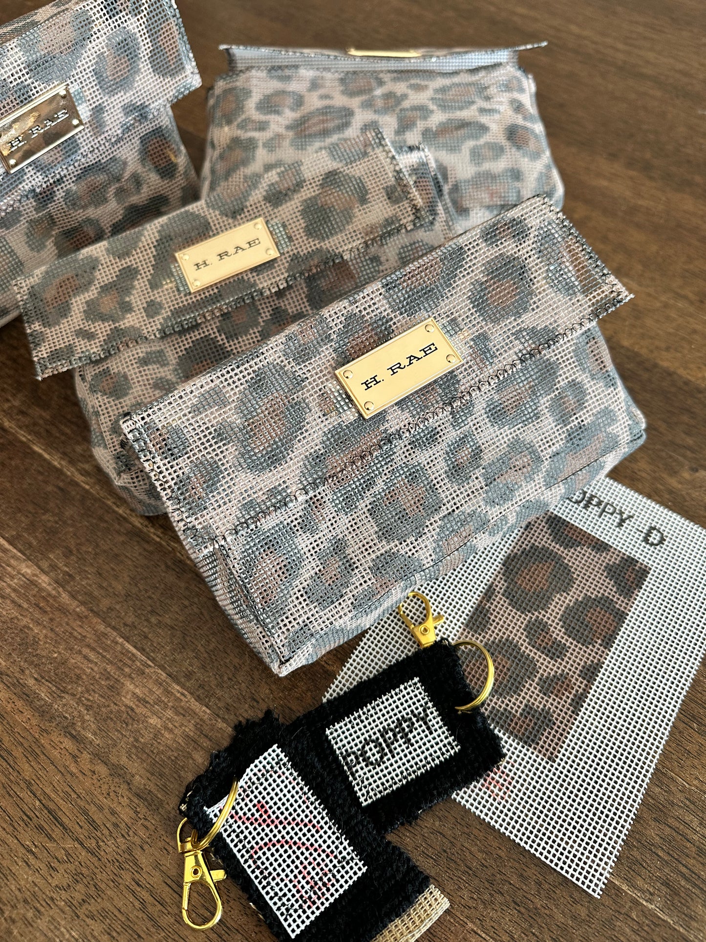 Wearable WIP: Leopard Poppy