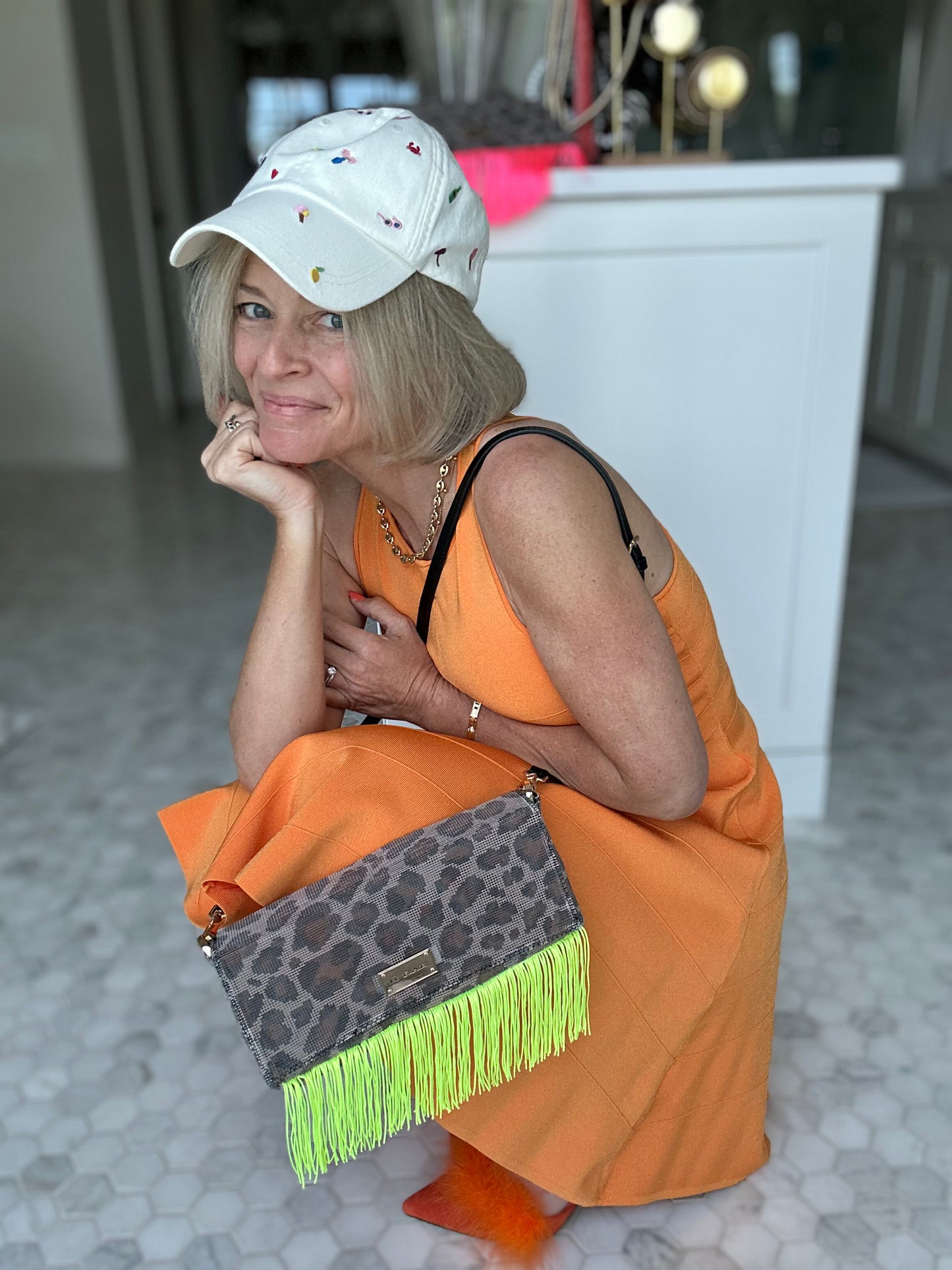 Wearable WIP: Leopard Penelope
